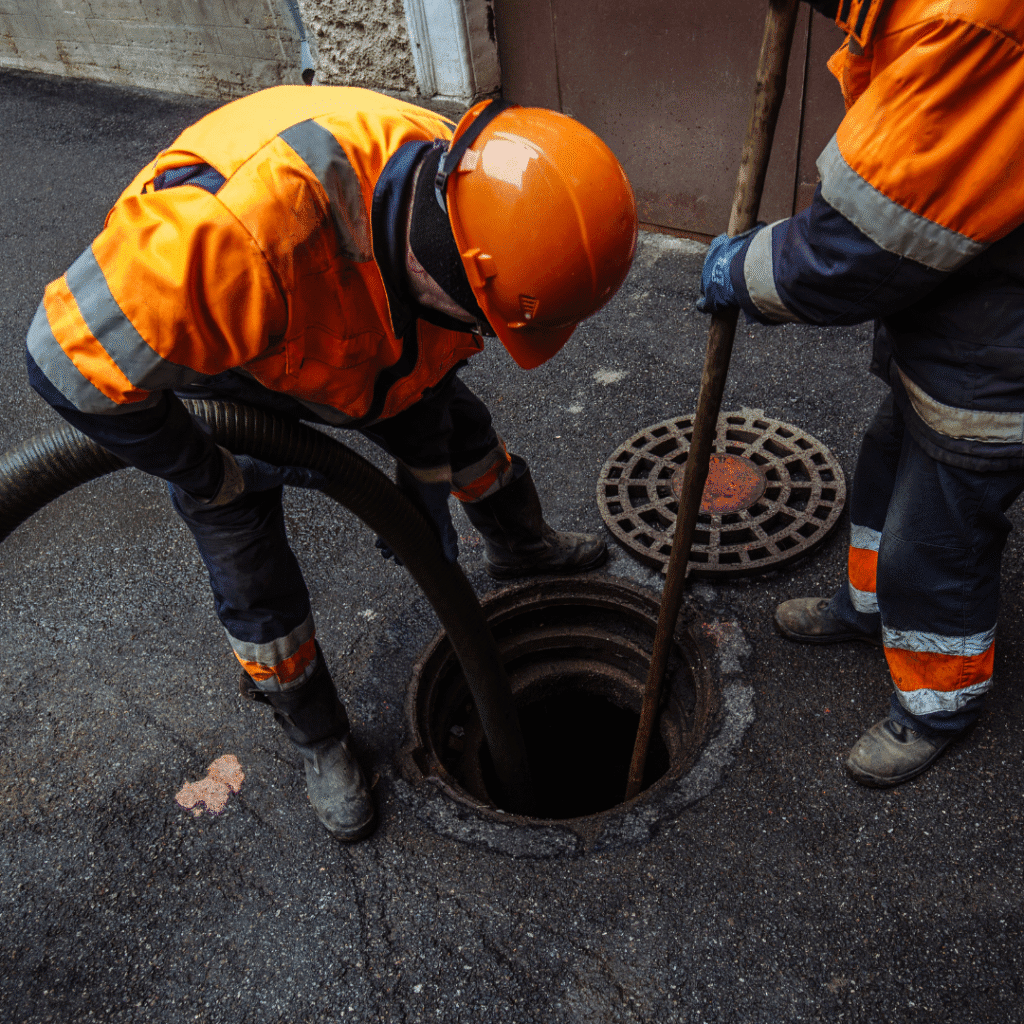 testing sewer line