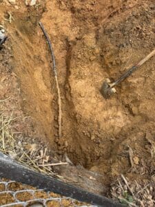 water line installation